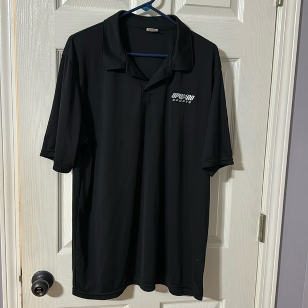 Upward Sports men’s black polo shirt XL